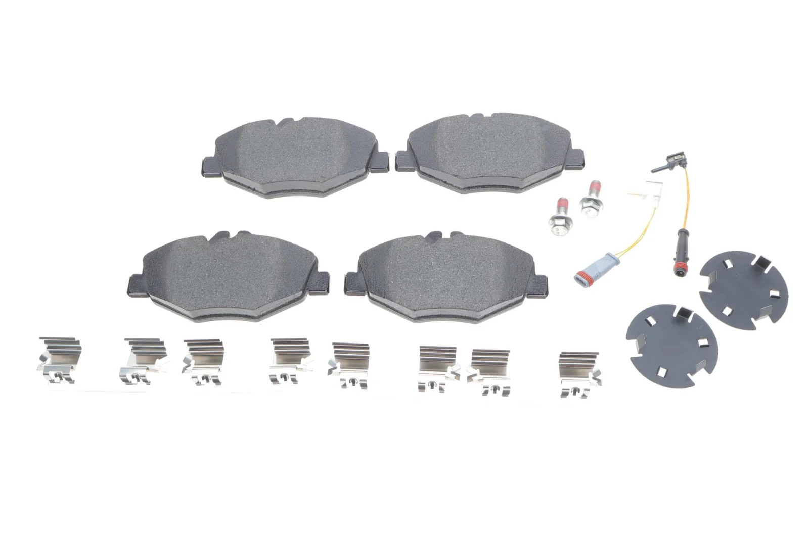 Колодки гальмівні (передні) MB E-class (W211) 02-09 (Bosch) Q+ (з датчиками)